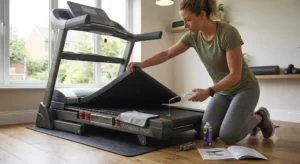 Étapes d'entretien et de lubrification de la bande d'un tapis de course fixe