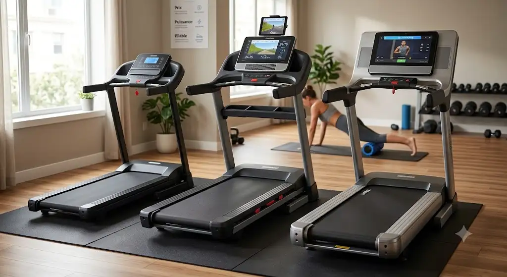 Comparatif des meilleurs tapis de course pour le sport à domicile