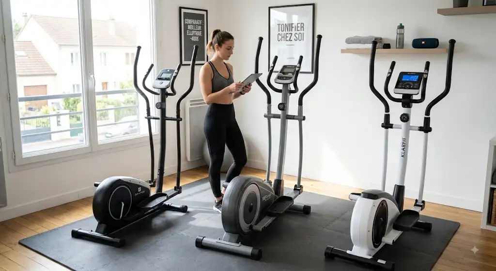 Sélection et comparatif des meilleurs modèles de vélo elliptique moins de 400 euros pour le sport à domicile.